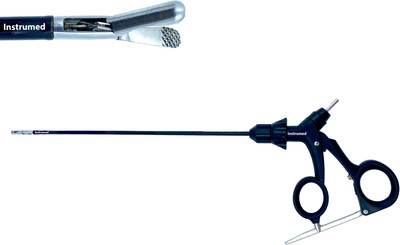 INSTRUMED Laparoscopic Instruments Oviduct Oval Bowel Grasper Forceps Tissue Forceps