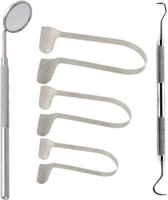 ARINEO ENT Surgical Instruments Kit |Nasal Thudicum Set, Probe and Mirror (Set of 3) Utility Forceps