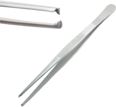 hospiclub Dissecting Forceps Tooth 6 inch 15 cm Combo of 2 Surgical Tissue Tools Tissue Forceps