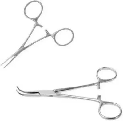 clark Mosquito Artery Forcep 5 inch Straight And Curved Surgical Instruments Utility Forceps