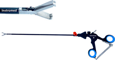 INSTRUMED Laparoscopic Grasper Tooth 2x4 5mm Atraumatic Surgical Instrument Tissue Forceps