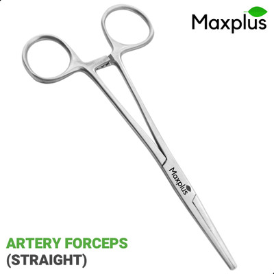 Max Plus | ARTERY FORCEPS | 10 INCH, STRAIGHT | Hemostats Forceps