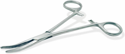 OTICA Artery Forceps Curved 8 inch (Hemostatic Forcep) For Doctors/Surgeons Hemostats Forceps