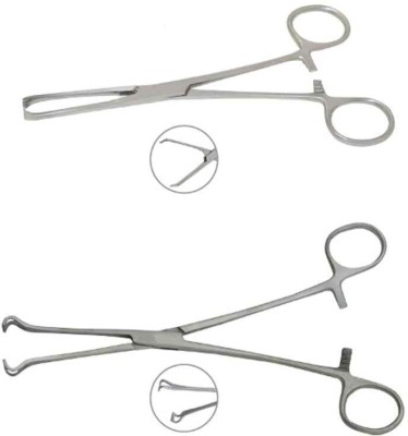 mediwave Allis Tissue & Babcock Forcep Set 6 inch stainless steel surgical forceps Utility Forceps