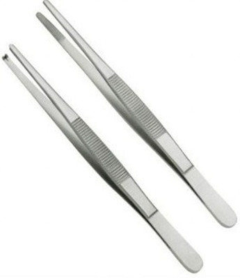 hospiclub Dissecting Forceps Combo of 2 – Plain & Toothed Tissue Holding 6 Inch Tissue Forceps