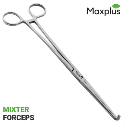 Max Plus | MIXTER FORCEPS |RIGHT ANGLED ARTERY FORCEP | 6 INCH | Hemostats Forceps