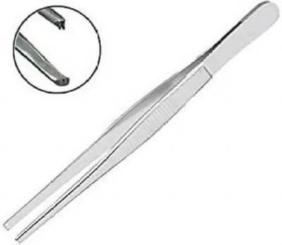 hospiclub Dissecting Forceps Tooth 8 Inch 20 cm - Combo of 2 Surgical Tissue Forceps Tissue Forceps