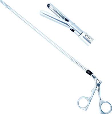 VSC Laparoscopic Spoon Forceps 10mm Gall Bladder Grasper Surgical Instruments Fixation Forceps