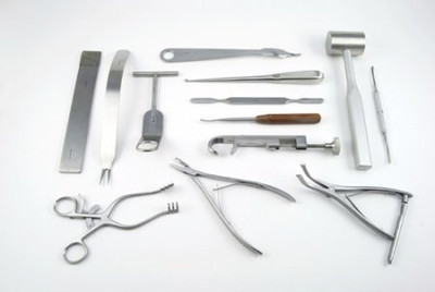 Forgesy 13 pcs Orthopadic Surgical Instruments Set Utility Forceps