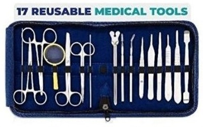 Forgesy MEDICAL REUSABLE TOOL KIT (PACK OF 17 PCS) (I SET) Utility Forceps