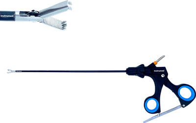 INSTRUMED Laparoscopic Grasper 2×4 Atraumatic Tooth 5mm Surgical Instrument Tissue Forceps