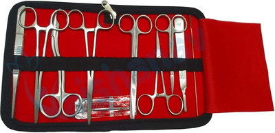 mediwave Dressing Instrument Set (SET OF 9 PCS) Dressing Forceps