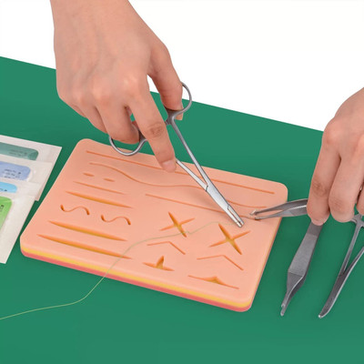 mediwave Suture Practice Pad for Training Purpose Utility Forceps
