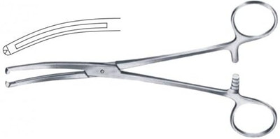 hospiclub Artery Kocher (10 Inch, STRAIGHT) Dressing Forceps