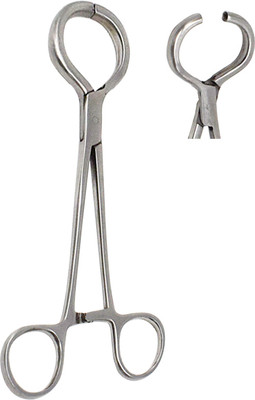 IS IndoSurgicals Hernia Ring Forceps - Deluxe Quality Tissue Forceps