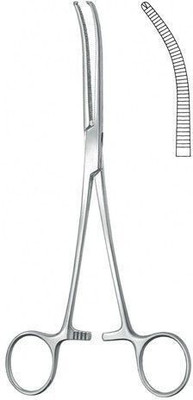 REVITI Artery forceps kocher curved surgical instrument 6inch - 15cm Tissue Forceps