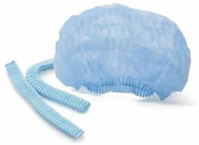 The Divine Exports Pack Of 100 REX-022 Surgical Head Cap(Disposable)