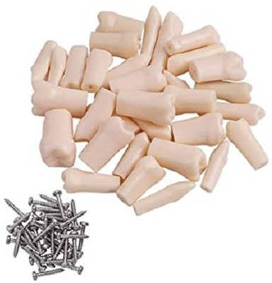 NMD DENTAL TOOL Typodont 32 Teeth Replace Practice Model (32 Pcs Set ) Surgical Plier(Plastic)