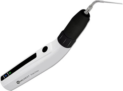 Qualdent Endo Pulse LED Cordless Ultrasonic Activator Dual Mode Endodontic Irrigation Surgical Plier(Stainless Steel)