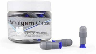 DPI Dental Spill Amalgam Capsules 50pc in Box /No Surgical Plier(Paper)