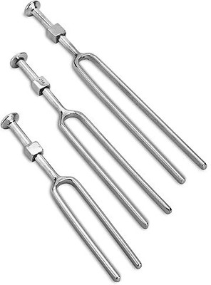 Forgesy tunning fork set of 3 Surgical Plier(Stainless Steel)