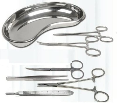 ARINEO Surgical Instrument PACK of 9 (1Set) Surgical Plier(Stainless Steel)