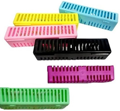 NMD Dental Tool Sterilization Autoclavable Cassette Box (Multi colour) (1Pc/Pack) Surgical Plier(Plastic)