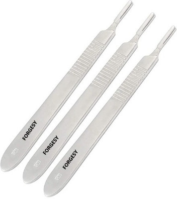 Forgesy B.p handle set of 3 Surgical Plier(Stainless Steel)