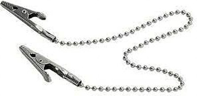 NMD Dental Tool Bibs Chain Clip (Pack of 1/2Pcs) Surgical Plier(Stainless Steel)