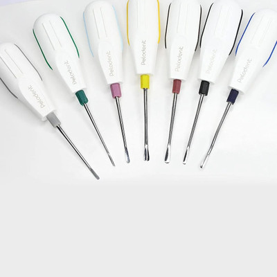 Polodent Dental Luxators Kit, Set of 7 pcs / Surgical Plier(Steel)