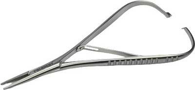 PRAKDENT Dental Polodent Mathieu Pliers with Ring/NO Surgical Plier(Steel)