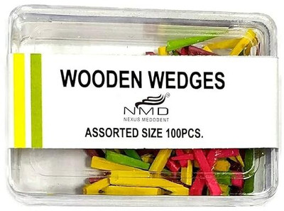 NMD Dental Tool Wooden Wedges (Pack of 1/100 Psc) Surgical Plier(Plastic)