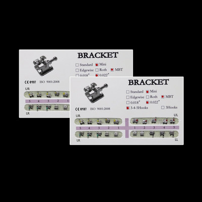 gargdental Dentmark MTB kit Orthodontic MBT Metal Brackets Kit (Silver, ORTHO_KITS) Surgical Plier(Stainless Steel)