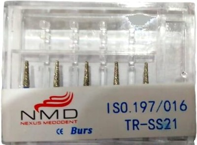 NMD Dental Tool Diamond Burs (TR-SS21)(1 Pk/5 Pcs) Surgical Plier(Stainless Steel)