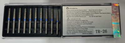 PRAKDENT Dental Burs (TR-26) Appledental Burs Pack of 10pc Surgical Plier(Steel)