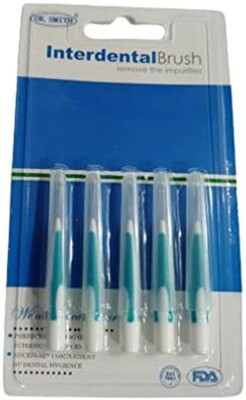 NMD DENTAL TOOL Anterior Interdental Brush(1SSS-0.7MM)(PACK OF 1/5PCS) Surgical Plier(Plastic)