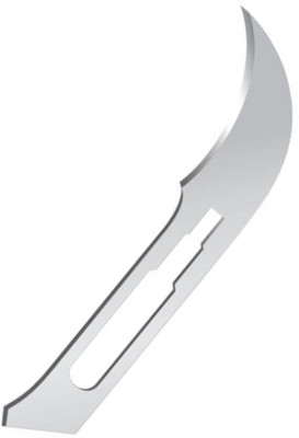 EUZA Surgical blade no. 12 (30 pcs) with Scalpel Handle size 3 (2 pcs) Surgical Scalpel(Pack of 30)