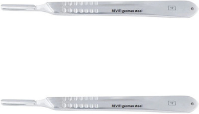 REVITI B.P handle no.4 geman steel COMBO of 2 Surgical Scalpel(Pack of 2)