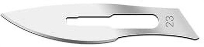 EUZA Scalpel Blade or Surgical Blade No.23 (100 PCS) with Scalpel handle no.4 (2pcs) Surgical Scalpel(Pack of 99)