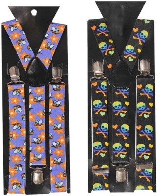 Sorellaz Y- Back Suspenders for Men(Multicolor, Multicolor)