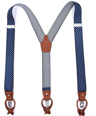 NEXABLENDIX Y- Back Suspenders for Men(Blue)