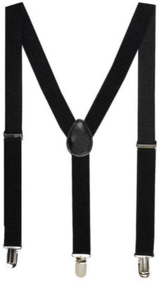 Doberyl Y- Back Suspenders for Men(Black)
