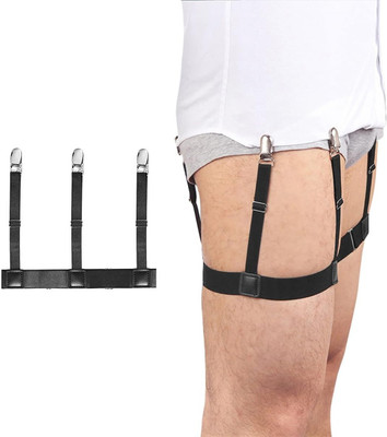 GENSUNG X- Back Suspenders for Men(Black)