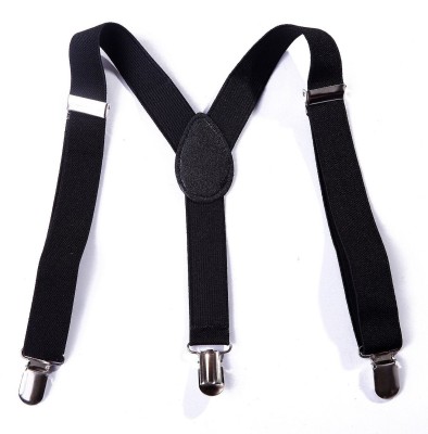 Urban Cawnpore Y- Back Suspenders for Men(Black)