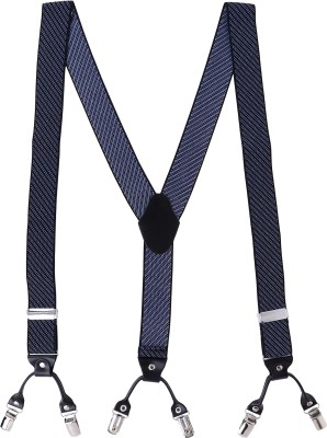 ZACHARIAS Y- Back Suspenders for Men, Boys(Multicolor)