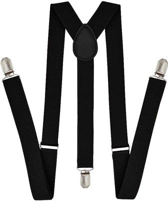 Galore Y- Back Suspenders for Men(Black)