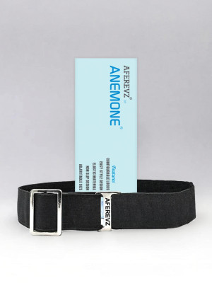 Anemone Y- Back Suspenders for Men & Women(Black)