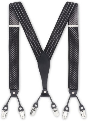 RIYASAT Y- Back Suspenders for Men(Black)