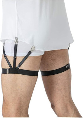 RBR X- Back Suspenders for Men & Women(Black)