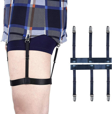 Creeknest X- Back Suspenders for Men(Black)